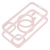 COLOR EDGE MAG COVER case compatible with MagSafe for IPHONE 11 pink