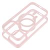 COLOR EDGE MAG COVER case compatible with MagSafe for IPHONE 14 Pro pink