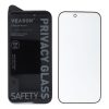 6D Pro Veason Privacy üveg -  Iphone 13 Pro / 14 fekete