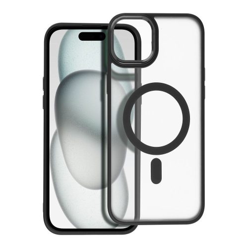 MATTE MAG COVER tok MagSafe kompatibilis az IPHONE 15 Plus készülékhez, fekete