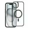 MATTE MAG COVER tok, kompatibilis a MagSafe-dal az IPHONE 15 Plus zöld színben