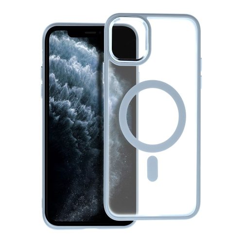 MATTE MAG COVER tok kompatibilis a MagSafe technológiával, kék színben, IPHONE 11 Pro Max készülékhez.