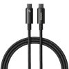 BASEUS kábel Type C to Type C PD 240W Superior CAWJ040101 2 m fekete
