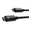 BASEUS kábel Type C to Type C PD 240W Superior CAWJ040101 2 m fekete