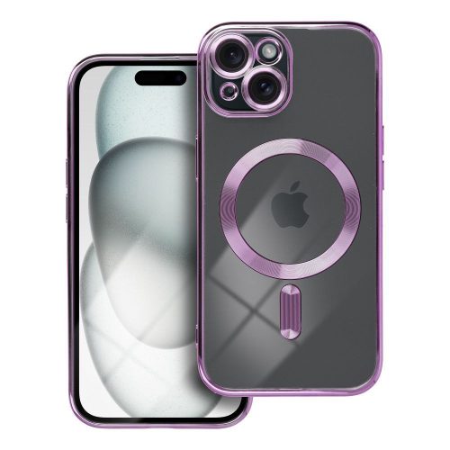 ELECTRO MAG COVER tok kompatibilis a MagSafe-fel IPHONE 15 mélylila színben