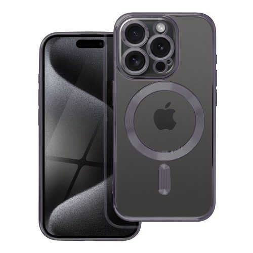 ELECTRO MAG COVER tok kompatibilis a MagSafe-dal az IPHONE 15 Pro-hoz fekete