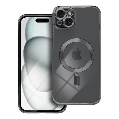 ELECTRO MAG COVER tok, MagSafe kompatibilis az IPHONE 15 Plus készülékhez, fekete