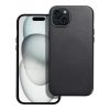 bőr MAG COVER tok IPHONE 15 Plus készülékhez, fekete