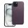 bőr MAG COVER tok IPHONE 15 Plus-hoz sötét ibolya