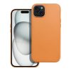 bőr MAG COVER tok az IPHONE 15 Plus-hoz, narancssárga