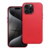 bőr MAG COVER tok az IPHONE 15 Pro Max-hoz, piros