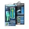 5D Full Glue Tempered Glass for iPhone 15 black + applicator