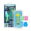 5D Full Glue Tempered Glass for iPhone 15 black + applicator