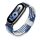 CELL F-DESIGN FX5 szíj XIAOMI Mi Band 8-hoz kék-fehér