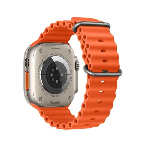 CELL F-DESIGN FA12 szíj APPLE Watch 42 / 44 / 45 / 49 mm narancssárga
