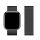 CELL F-DESIGN FA03 mágneses rozsdamentes acél szíj APPLE Watch 38 / 40 / 41 mm fekete