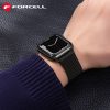 CELL F-DESIGN FA03 mágneses rozsdamentes acél szíj APPLE Watch 38 / 40 / 41 mm fekete