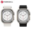 CELL F-DESIGN FA12 szíj APPLE Watch 42 / 44 / 45 / 49 mm fekete