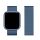 CELL F-DESIGN FA03 mágneses rozsdamentes acél szíj APPLE Watch 42 / 44 / 45 / 49 mm kék