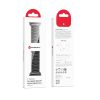 FORCELL F-DESIGN FA10 stainless steel strap for APPLE Watch 42 / 44 / 45 / 49 mm black