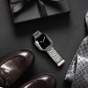 CELL F-DESIGN FA10 rozsdamentes acél szíj APPLE Watch 38 / 40 / 41 mm ezüst