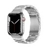 CELL F-DESIGN FA10 rozsdamentes acél szíj APPLE Watch 42 / 44 / 45 / 49 mm ezüst színben