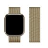 CELL F-DESIGN FA03 mágneses rozsdamentes acél szíj APPLE Watch 38 / 40 / 41 mm vintage arany