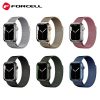 CELL F-DESIGN FA03 mágneses rozsdamentes acél szíj APPLE Watch 38 / 40 / 41 mm vintage arany
