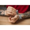 CELL F-DESIGN FA03 mágneses rozsdamentes acél szíj APPLE Watch 38 / 40 / 41 mm vintage arany