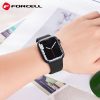 FORCELL F-DESIGN FA01 silicone strap for APPLE Watch 38 / 40 / 41 mm black
