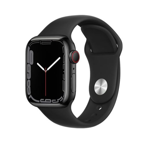 FORCELL F-DESIGN FA01 silicone strap for APPLE Watch 42 / 44 / 45 / 49 mm black