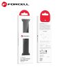 FORCELL F-DESIGN FA01 silicone strap for APPLE Watch 42 / 44 / 45 / 49 mm black