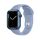 CELL F-DESIGN FA01 szilikon szíj APPLE Watch 42 / 44 / 45 / 49 mm mélykék
