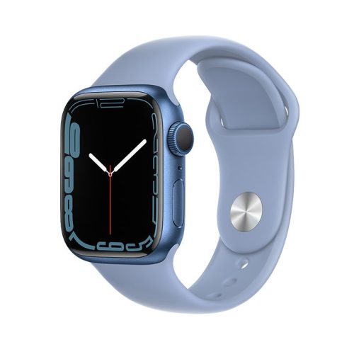 CELL F-DESIGN FA01 szilikon szíj APPLE Watch 42 / 44 / 45 / 49 mm mélykék