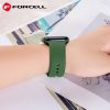 CELL F-DESIGN FA01 szilikon szíj APPLE Watch 42 / 44 / 45 / 49 mm zöld