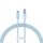 BASEUS cabel Type C to Type C PD 6A 100W Explorer P10319703311-00 / CB000043 1 m blue