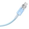 BASEUS cabel Type C to Type C PD 6A 100W Explorer P10319703311-00 / CB000043 1 m blue