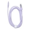 BASEUS kábel Type C to Type C PD 6A 100W Explorer P10319703221-01 / CB000043 2 m lila