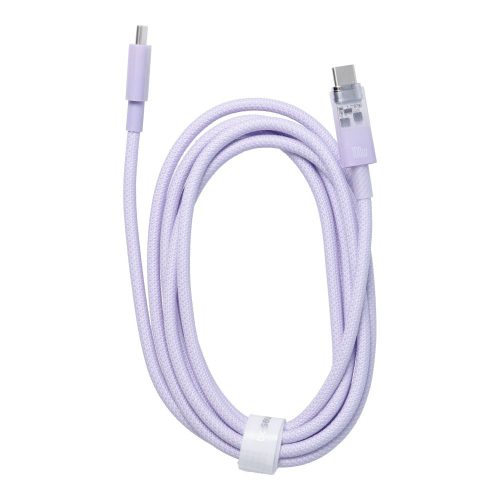 BASEUS kábel Type C to Type C PD 6A 100W Explorer P10319703221-01 / CB000043 2 m lila