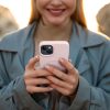 ROAR tok bőr MAG kompatibilis a MagSafe-fel IPHONE 12 Pro Max készülékhez, ró rózsaszín színben