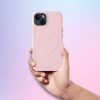 ROAR tok bőr MAG kompatibilis a MagSafe-fel IPHONE 12 Pro Max készülékhez, ró rózsaszín színben