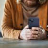 ROAR tok bőr MAG kompatibilis MagSafe-fel IPHONE 14 Plus-hoz, tengerészkék
