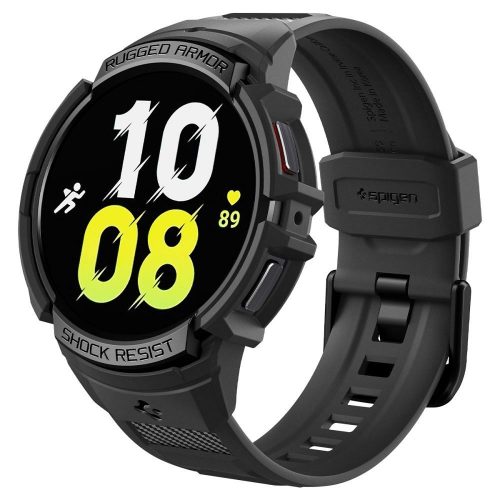 SPIGEN tok RUGGED ARMOR „PRO” a SAMSUNG Galaxy Watch 6 (40 mm) készülékhez, matt fekete