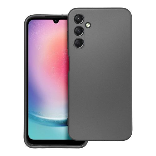 METALLIC tok SAMSUNG A25 5G telefonhoz, szürke színben