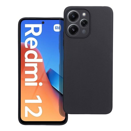 MATT tok XIAOMI redmi 12 4G / redmi 12 5G részére fekete