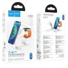 Wireles charger Hoco 3in1 15W compatible with MagSafe CQ3 white