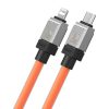 BASEUS kabel Type C to Lightning PD 20W Coolplay CAKW000107 2 m narancssárga
