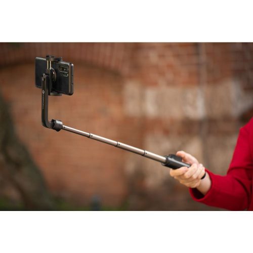 CELL F-GRIP S70M szelfibot vezeték nélküli távirányítóval, állvány fekete