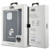 KARL LAGERFELD case for IPHONE 13 Pro KLHCP13LSAKCPSK (Saffiano KC Metal PIN Crossbody) black