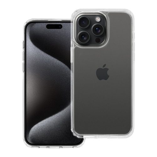 SUPER CLEAR Hibrid tok az IPHONE 15 Pro-hoz, átlátszó